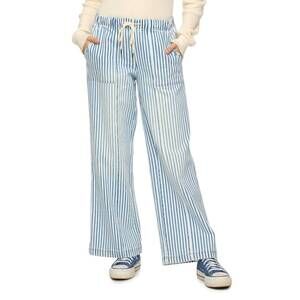 NEW FAIRFAX & FAVOR triana wide leg pull on pant in med wash